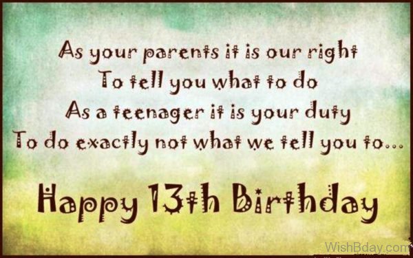 As Your Parents It Is Our Right