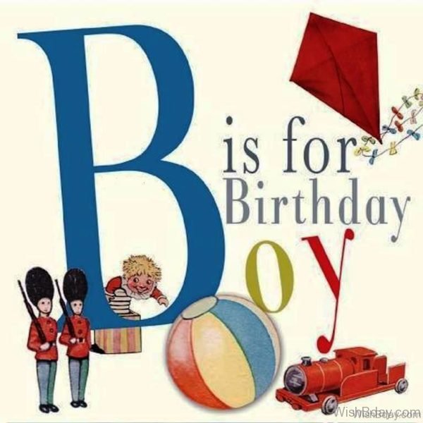 B For Birthday Boy