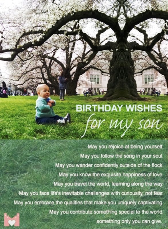 Birthday Wishes For My Son