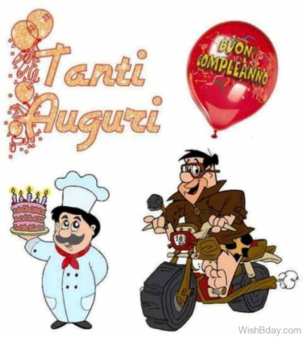 Buon Compleanno With Balloon