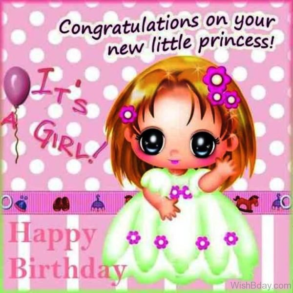 Congratulation On Your New Little Princess