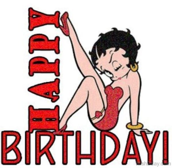 Happy Birthday Betty Boop Image
