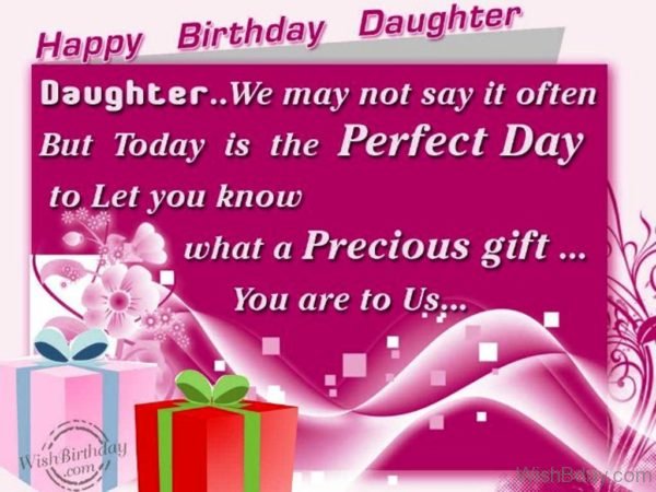 Happy Birthday Daughter Happy Birthday