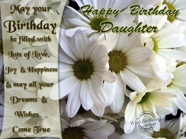 Happy Birthday Daughter Image 1