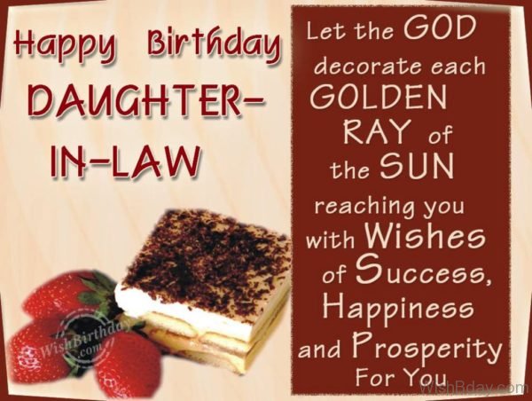 Happy Birthday Dear Daughter in law 1