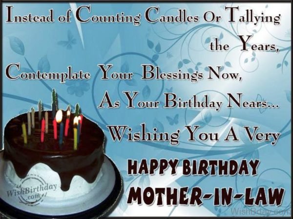 Happy Birthday Dear Mother in law