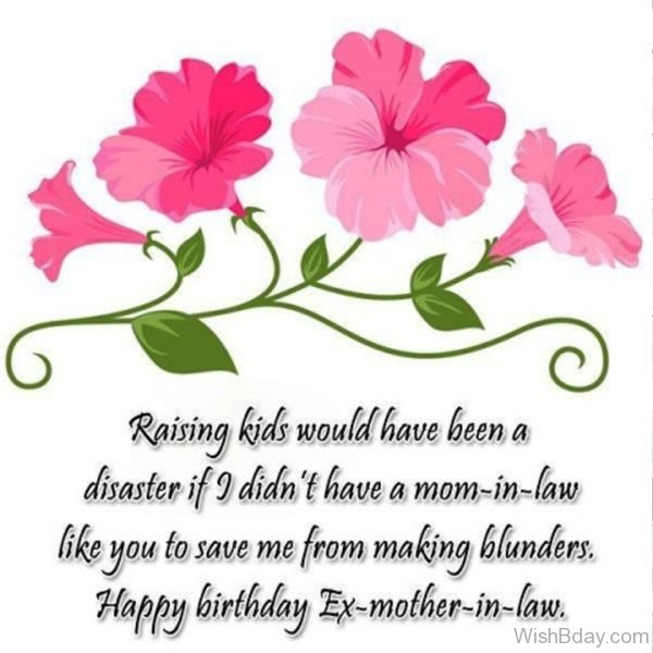 Happy Birthday Ex Mother In Law