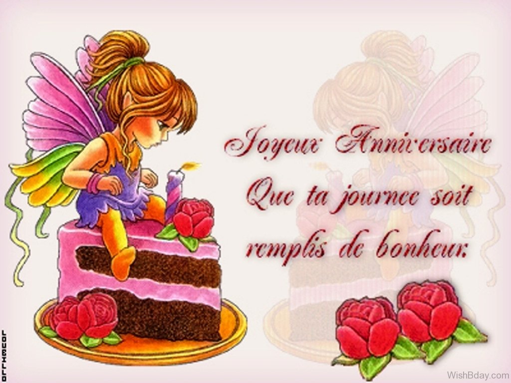 56 Birthday Wishes In French