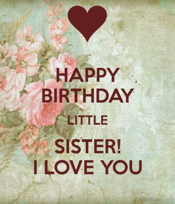 Happy Birthday Little Sister 1