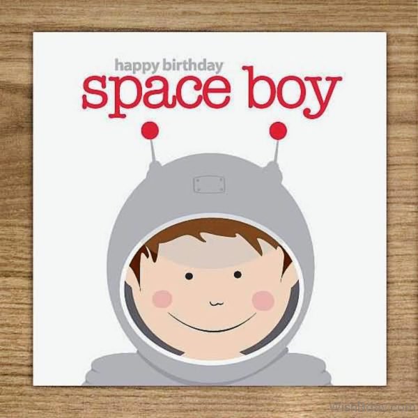 Happy Birthday Space Boy