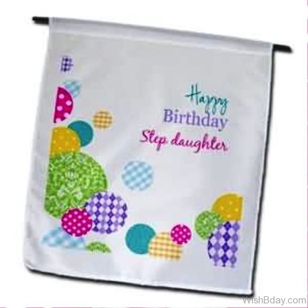 Happy Birthday Step Daughter Wishes Image