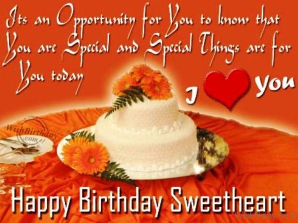 Happy Birthday Sweetheart 4