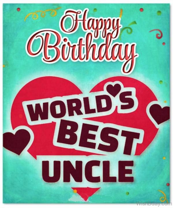 Happy Birthday Worlss Best Uncle