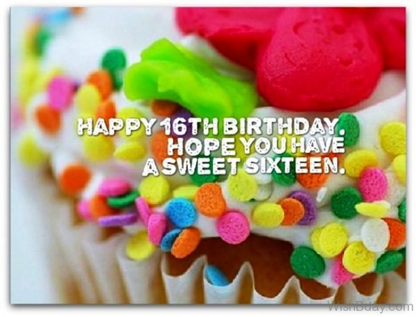 Hope You Have A Sweet Sixteen