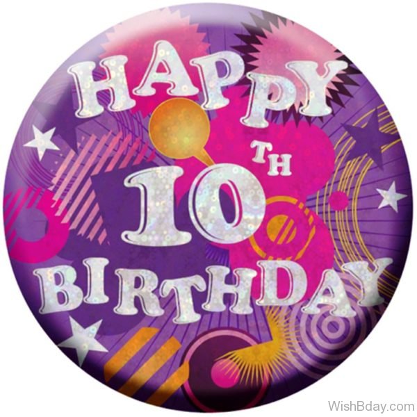 Tenth Happy Birthday Wishes
