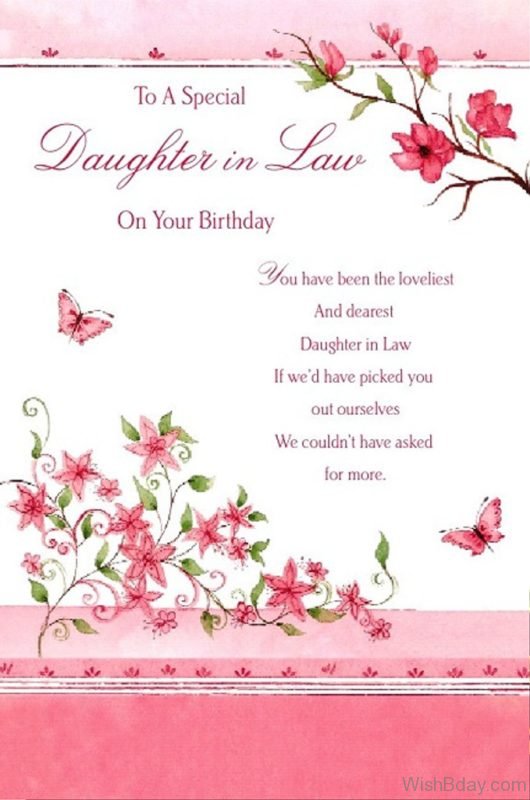 To A Special Daughter In Law 1