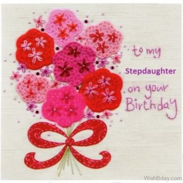 To My Stepdaughter On Your Birthday