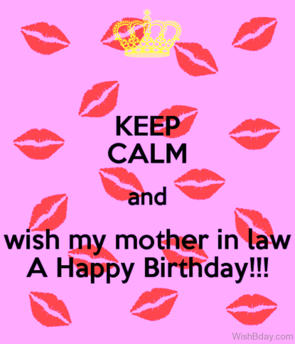 Wish My Mother In Law A Happy Birthday