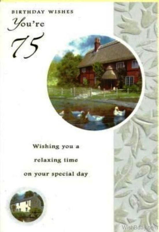 Wishing You A Relaxing Time On Your Special Day