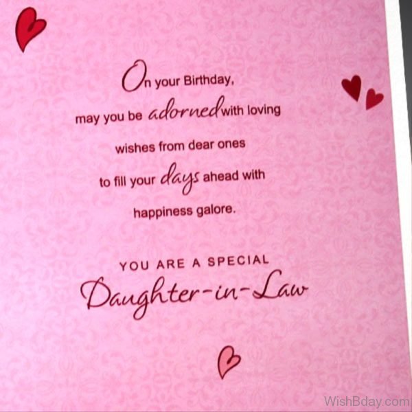 You Are A Special Daughter In Law 1