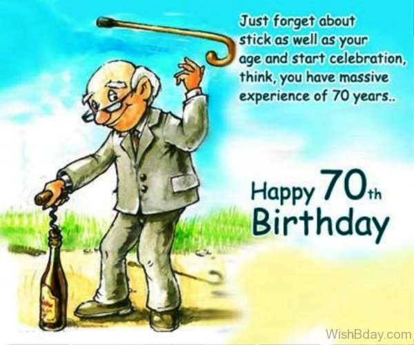 85 70th Birthday Wishes