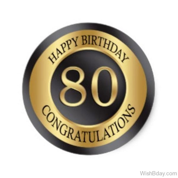 Eighty Birthday Wishes