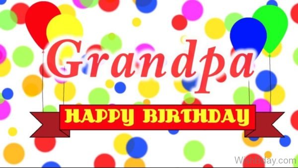 Grandpa Happy Birthday