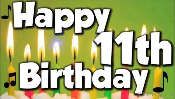 Happy Birthday Eleven Birthday Inage