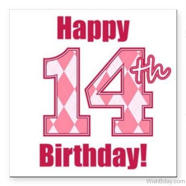 Happy Fourteen Birthday Wishes