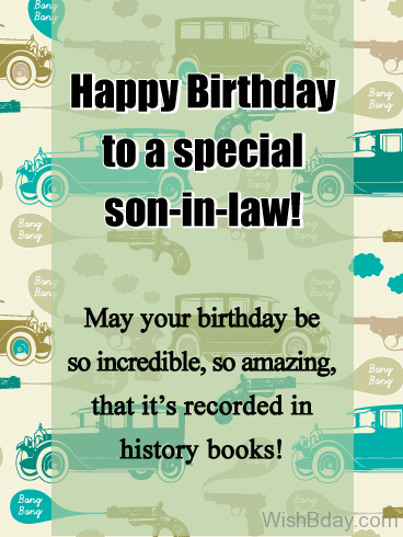 Happi birthday wishes for son in law5