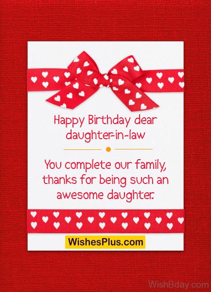 Happy birthday wishes for daughter in law family wishesplus