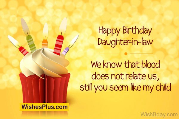 Top happy birthday wishes for daughter in law wishesplus 1
