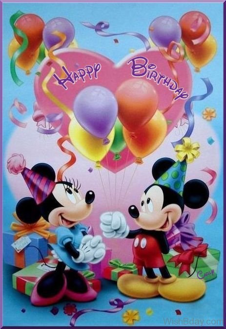 Disney Birthday Card
