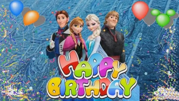 Frozen Happy Birthday Wish 